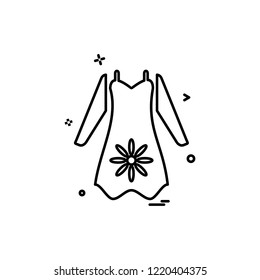 Cloths icon design vector 