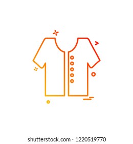 Cloths icon design vector 