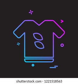 Cloths icon design vector 