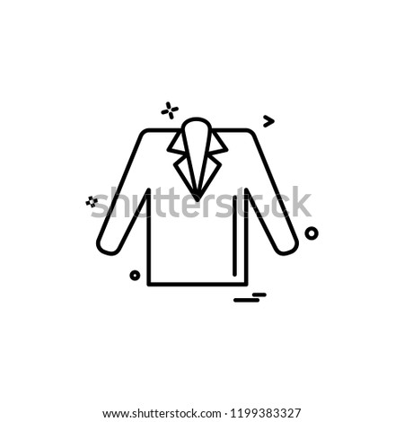 Cloths icon design vector 