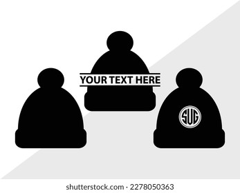 Cloches Silueta de iluminación de vectores de monograma SVG