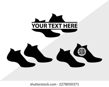 Cloths SVG Monogram Vector Illustration Silhouette