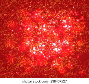 cloud abstract chinese new year background
