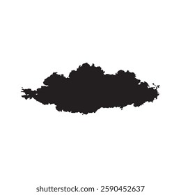 Cloud Abstract Grunge Texture Brush Vector