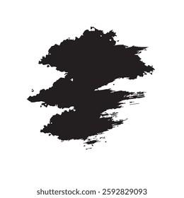 Cloud Abstract Grunge Texture Brush Vector