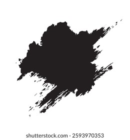 Cloud Abstract Grunge Texture Brush Vector