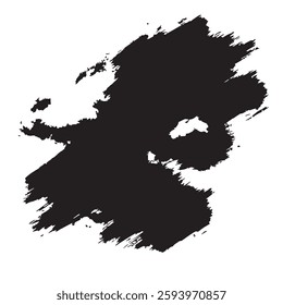 Cloud Abstract Grunge Texture Brush Vector