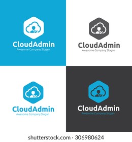 Cloud Admin Logo Template