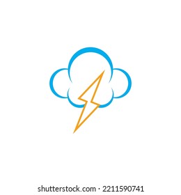 Cloud analistic icon vector illustration template design