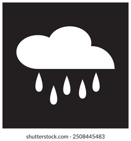 Cloud analistic icon vector illustration template design