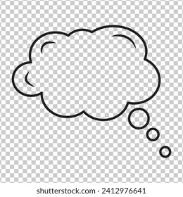 cloud App Icon Design Vector, Line sky symbol. Trendy flat weather outline ui sign design. Thin linear graphic pictogram for web site, mobile application. Logo 