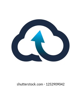 cloud arrow logo