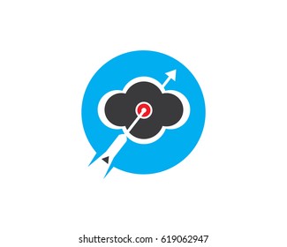 Cloud Arrow Logo