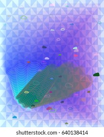 cloud art background