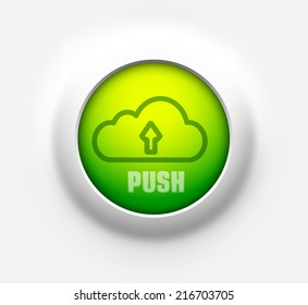 Cloud art icon. Cloud classic background. Cloud illustration concept. 