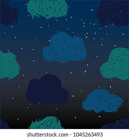 cloud art vector star 