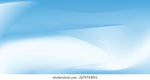 Cloud Background, blue sky. blue sea landscape vector illustration