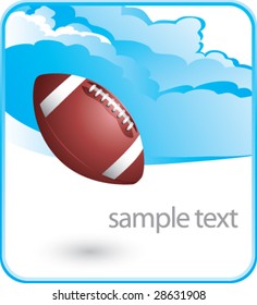 cloud background for football
