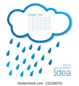Cloud Background Vector