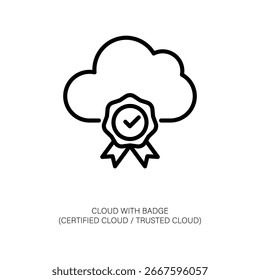 Servicios en la nube con certificación de insignia y de confianza