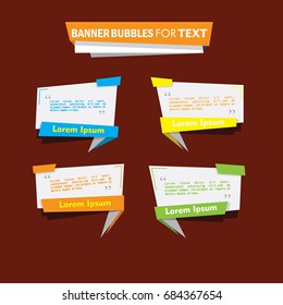 cloud banner vector design for text backgrounds.set of sale and promotion sign for shop, market, event,  and business.