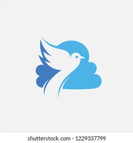 Cloud Bird Logo