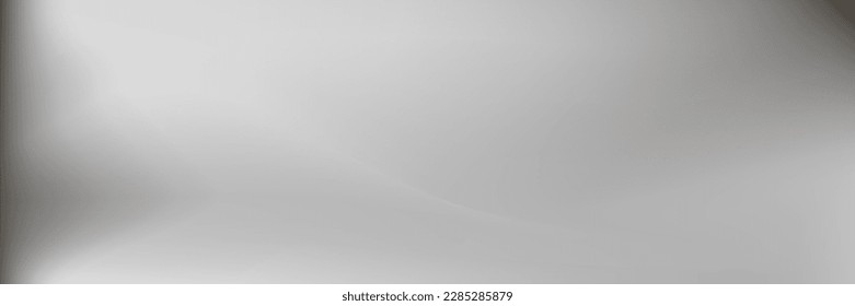 Cloud Blurry Water Smoke Curve Fluid Design Pic. Grey Metal Liquid Smooth Pastel Gradient Mesh. Wavy Smog Monochrom White Light Cloudy Background. Flow Gray Weather Sky Silver Gradient Backdrop.