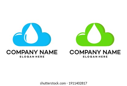Cloud Book Logo Template Design Element
