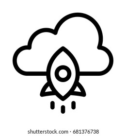 Cloud Boost Icon