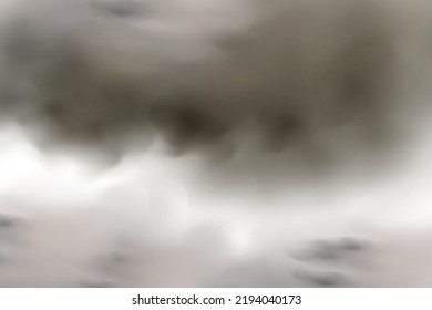 A cloud of brown dust and sand with particles of flying dry sand and dirt.Trace on a dusty road or highway from a car.Clubs of dark smoke.Realistic illustration on a transparent background.