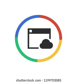 Cloud Browsing - App Icon