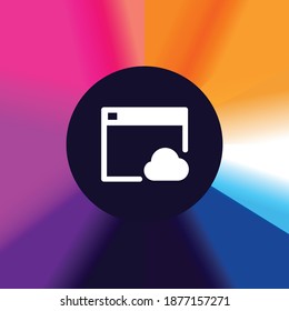 Cloud Browsing - App Icon Button