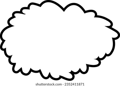 cloud, bubble, speech, vector, icon, illustration, design, sky, symbol