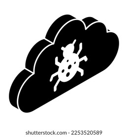 Icono de error de nube disponible para descarga instantánea 