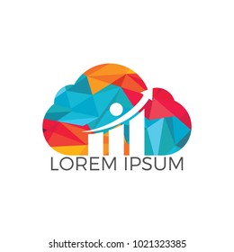 Cloud Business Finance professional logo design.