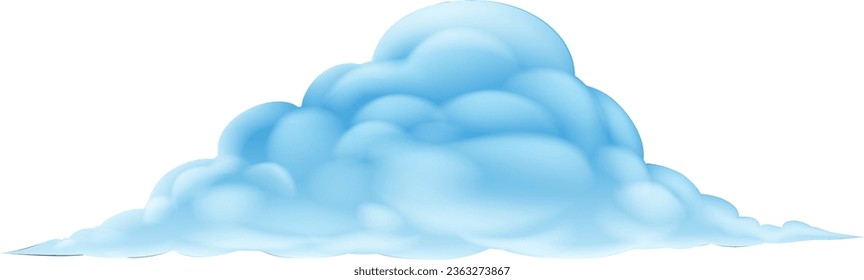 A Cloud Cartoon Illustration design element