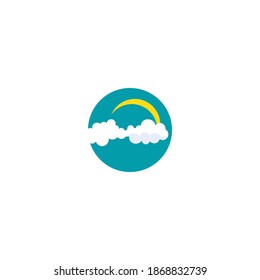 Cloud cartoon Vector design illustration Template