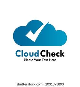 Ilustración del logotipo de comprobación de nube