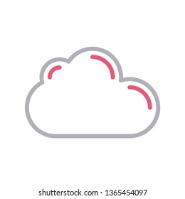 cloud color line