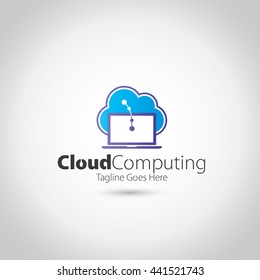 Cloud Computer Logo