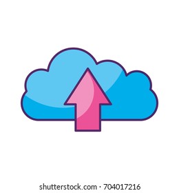 cloud computing with arrow upload