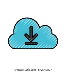 cloud computing with arrows