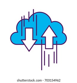 cloud computing with arrows