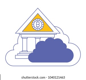 cloud computing with bank bitcoin money