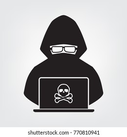 Cloud computing business online technology IoT abstract infographic flat line doodle. Vector illustration business trend cloud computing concept.