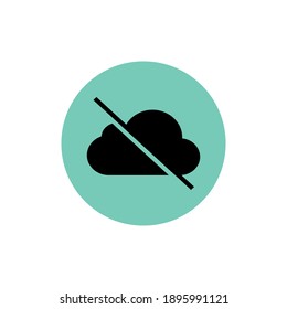 Cloud Computing  Computer cloud and Cloud Hosting related line icons. Cloud storage and Network Vector icon 