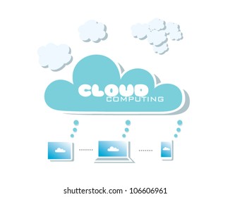 cloud computing concept