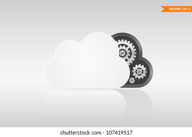 Cloud computing concept
