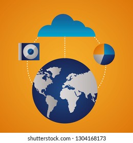 cloud computing concept
