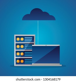 cloud computing concept